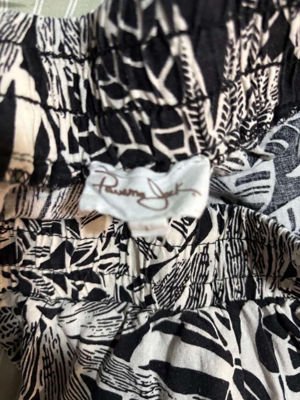 Panama Jack Tropical Wide Leg Pants, Size L